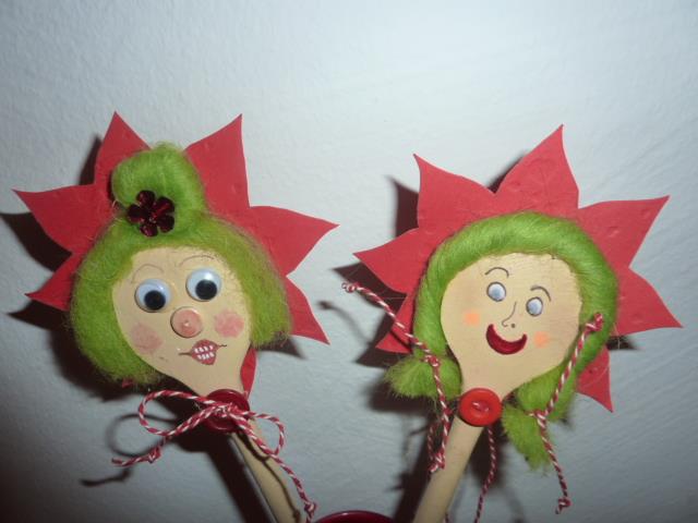 rote Blumenköpfe