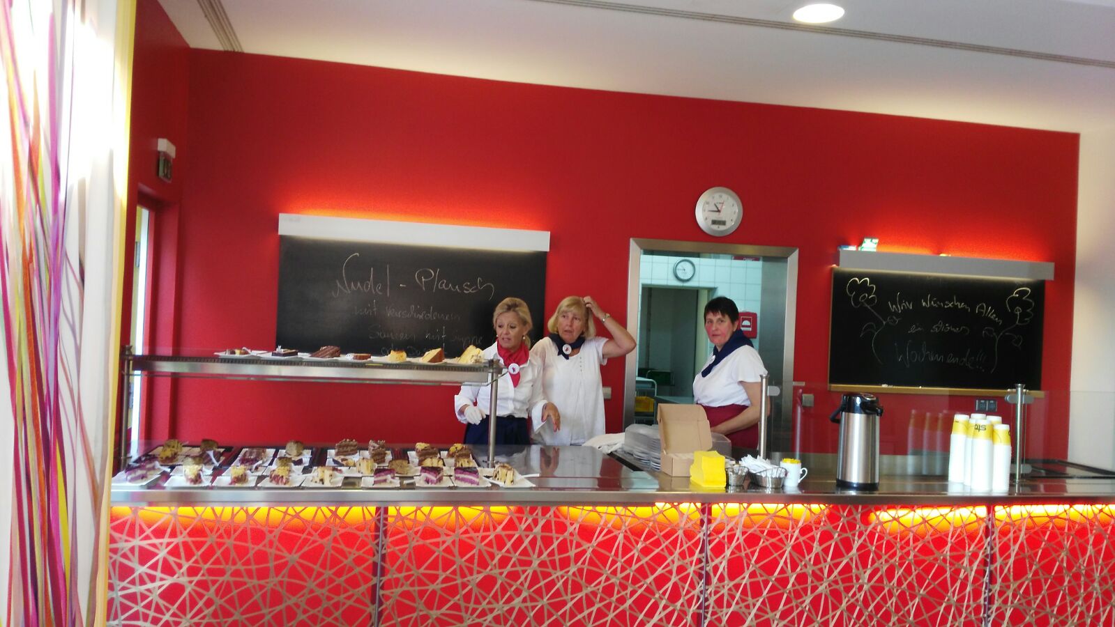 Kuchenausgabe